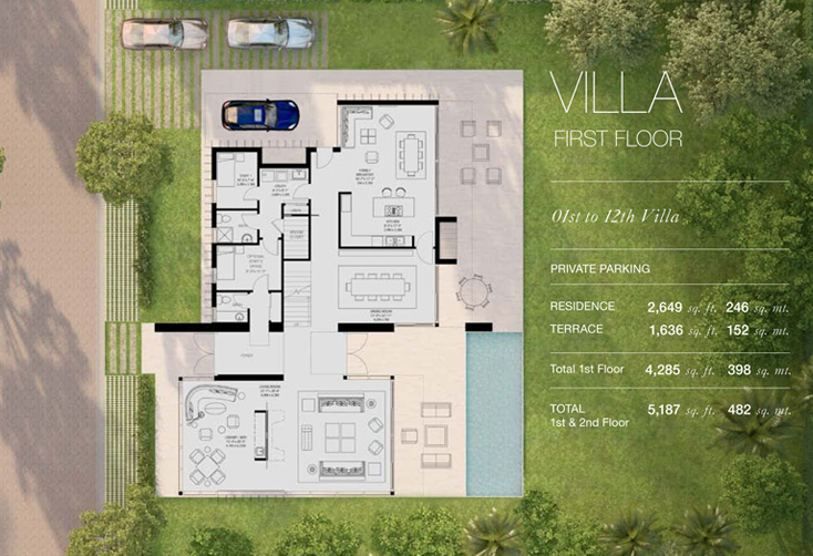 Oceana Villa Floorplan