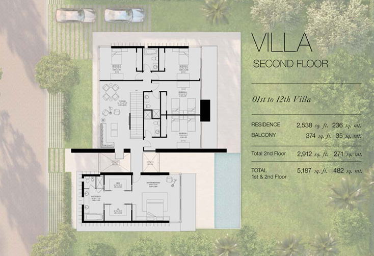 Oceana Villa Floorplan